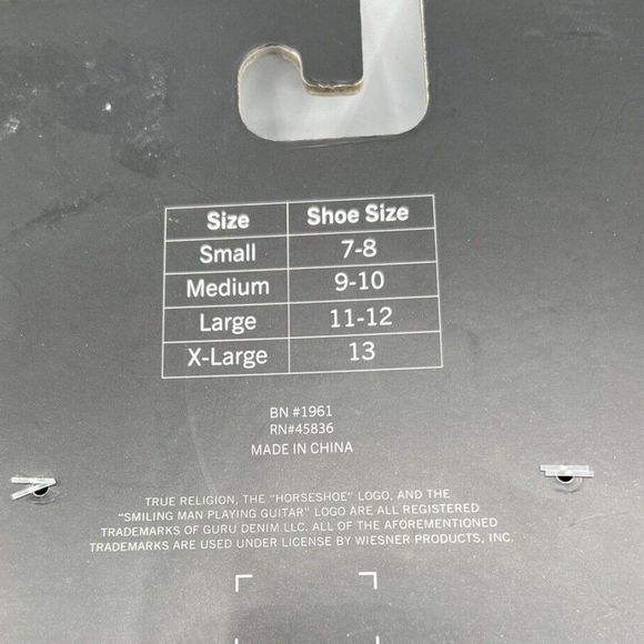 True Religion Blue Plush Indoor Outdoor Slippers Slides Men's Medium - XL New - Picture 3 of 3